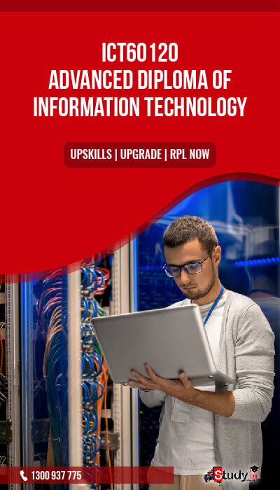 ICT60120 Advanced Diploma of Information Technology Online Qualification Certificate in Geelong Australia - Study in Pty Ltd provide RPL Advanced Diploma of Information Online Qualification Courses in AU