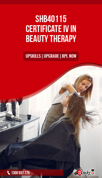 SHB40115 Certificate IV in Beauty Therapy Online Qualification Certificate in Geelong Australia - Study in Pty Ltd provide RPL Beauty Therapy Online Qualification Courses in AU