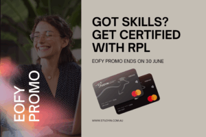 STUDYIN EOFY RPL Offers: Get Qualified Before 30 June