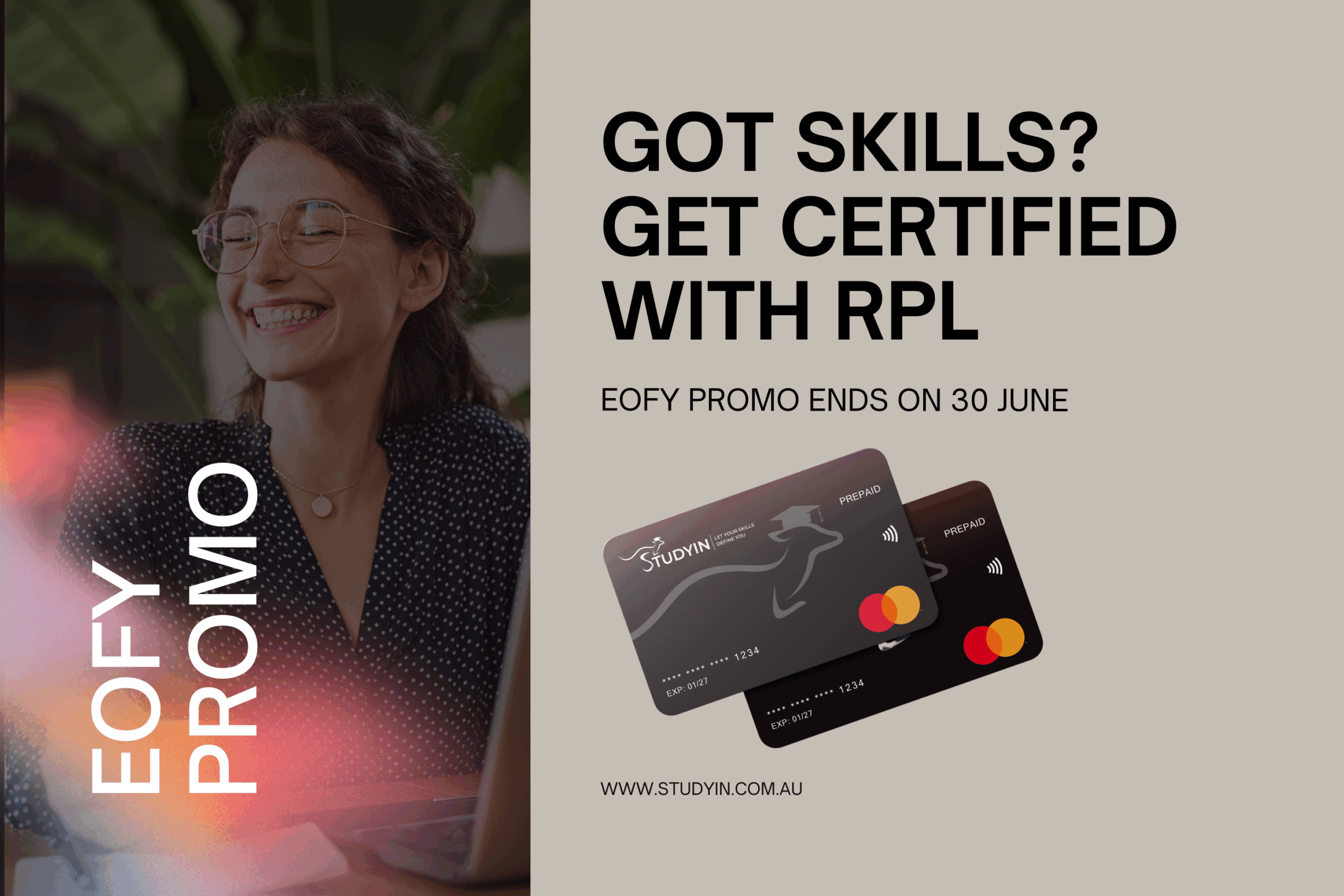 STUDYIN EOFY RPL Offers: Get Qualified Before 30 June